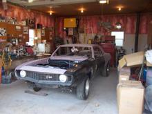 geting ready for paint