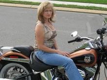 Lisa &amp; 2008 Softail Deluxe