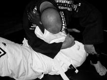 going for an armbar