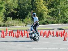 motor cop messin around