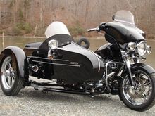 2006 FLHX with a Liberty Sidecar