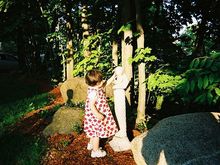 Little girl in the Sun