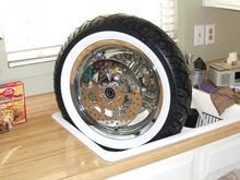 New wheels in mama's new sink