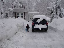 Just a little snow storm in Maine
