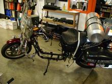 The folks at the shop were really great and did a great job, despite Harley Davidson's best efforts to thwart them.