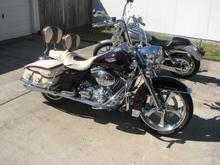 Another view of the upholstery work