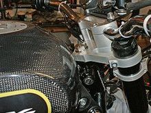 Carbon Tank, Billet Yoke &amp; Streetfighter Bars, threesome!