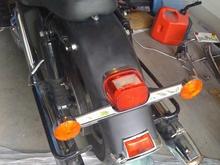 Rear fender (partially attached)