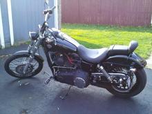 new red wires and skull shifter peg - reflectors removed