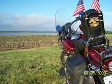 nice shot of a stubble field between our campground and the lake...lol