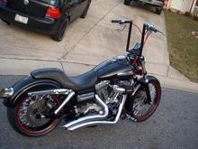 New bars cables...ect. Painted console and new rear tire.