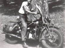 '43 Indian Scout 30-50
Dad, 1943, San Diego Balboa Park