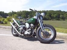 1949 Harley Davidson Pan Head  , i love this bike and will be hoping to build on similar