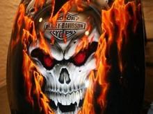 Rear fender, eyes are frenched lights