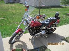 new seat &amp; windshield, what can I say...Im getting older, Me &amp; the wife love em