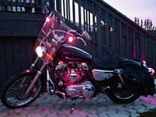 much better shot of the LED lighting in the engine compartment