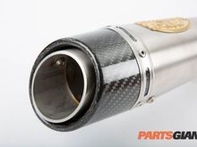 Carbon fiber end cap.