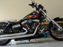 Thats the best i have at the moment of the exhaust.