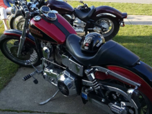 with a V-Star 1100 Custom