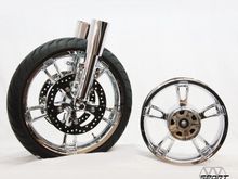 Enforcer Chrome Wheels with Chrome Front End