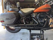 Another photo with closer look at pipes & shields.