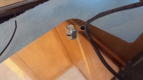Check the clearance of the wires..