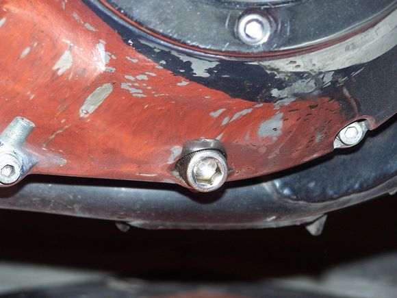 Primary is not as bad as it looks ... you are seeing the reflection from the paint on the floor