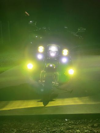 High beam, highest intensity 