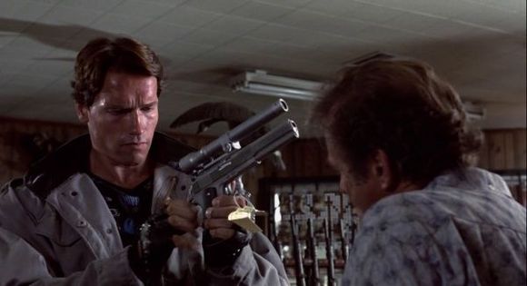Terminator started the laser craze.