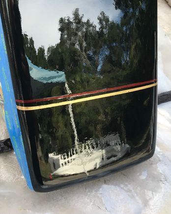 a) Repaint saddlebag