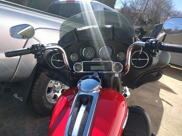 all buttoned up and test ride finished. i love this setup!
