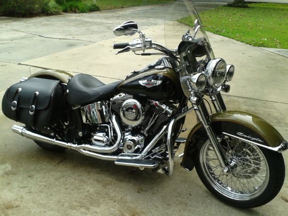 also one on wife's softail deluxe