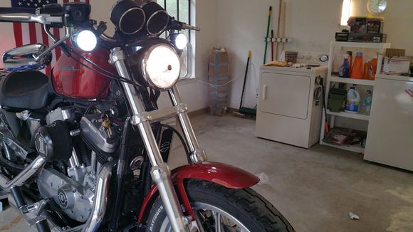 Yellow h4 halogen