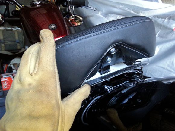 Trying out the fit...