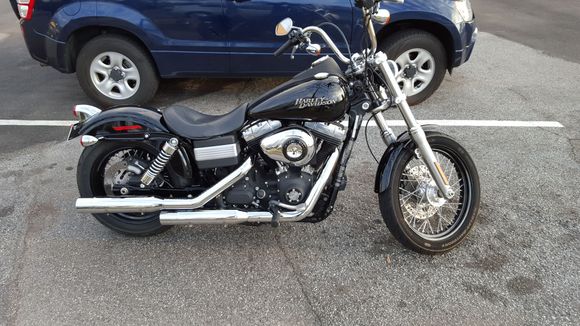 The day i bought it completely stock