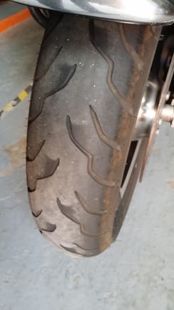 31k on a Dunlop AE, minor cupping never bothered me in almost 120k miles on my 09 Ultra, 95% heavily loaded two up