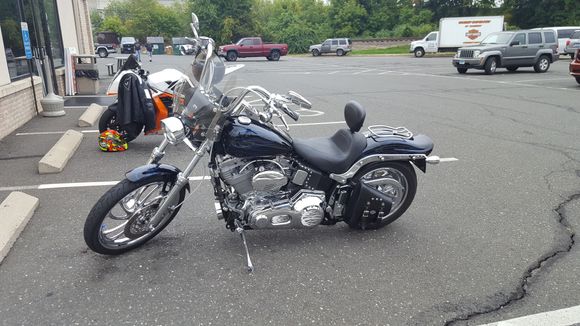 My 06 FXST after a few changes....