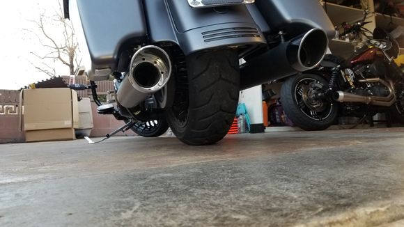 Notice how clean the tips are on the left side?