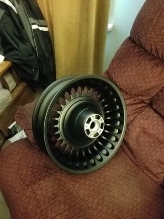 Here is my knuckles done in "black magic" locally.  Powder coat was $85 
I only did the rear to help reduce the appearance of brake dust. Turned out exceptionally well in my opinion.  