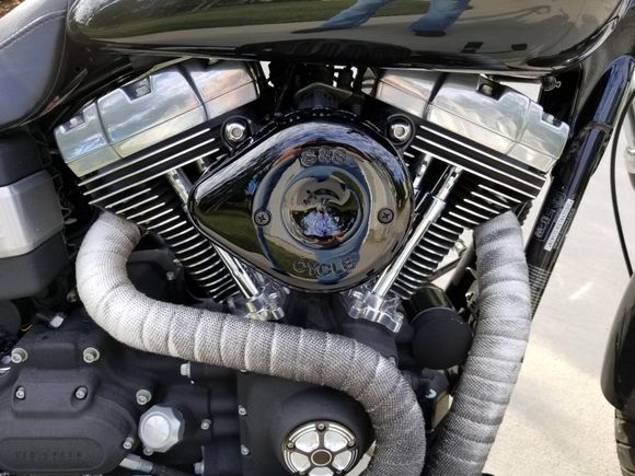 S&S mini teardrop air cleaner