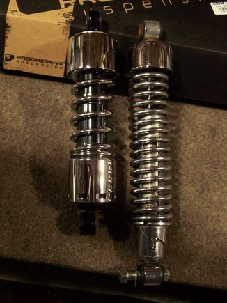 New Shocks are 2 inches shorter