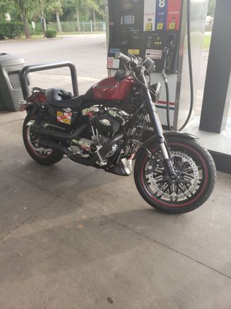 Gas and fighting the ride all day urge