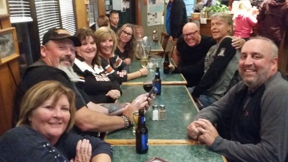 Dinner in Simcoe, Ontario on Thursday evening.