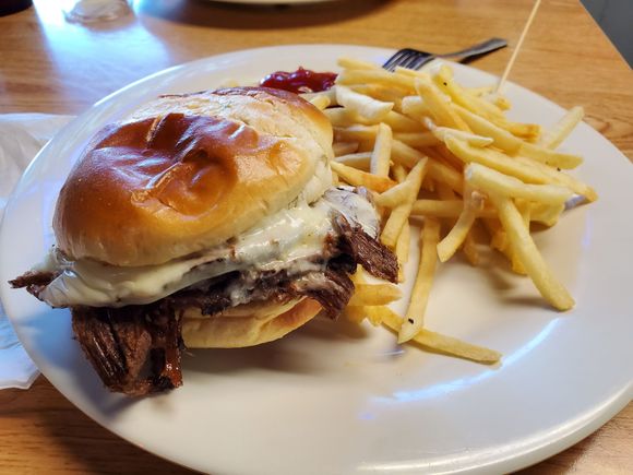 Baby Back Rib Sandwich