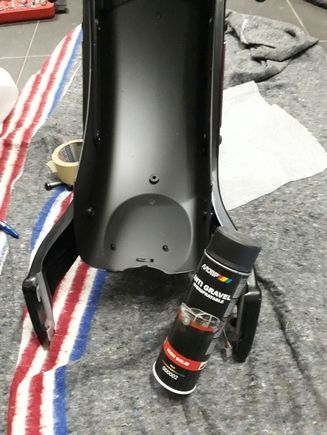Prepping the FXBB fender