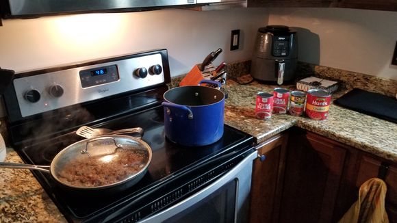 So, added brisket to the chili 