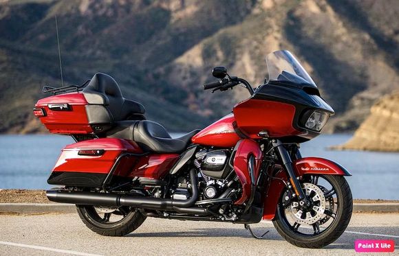 Stock Photo from HD; not my bike, but exactly like it