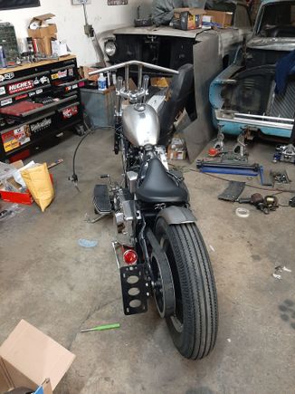 One day will have a open primary and rear chain drive 