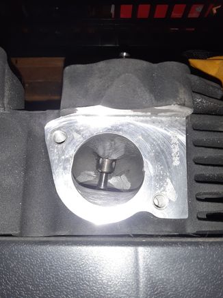 Less is more when doing a backyard port job. Very easy to make your bike run worse then it did before you began. And there is no going back.