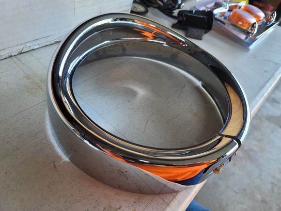 This headlight visor fits 14 &up touring   $45 shipped 